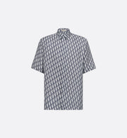 Chemise à manches courtes Dior Oblique