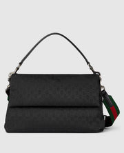 Sac à bandoulière en toile GG grand format