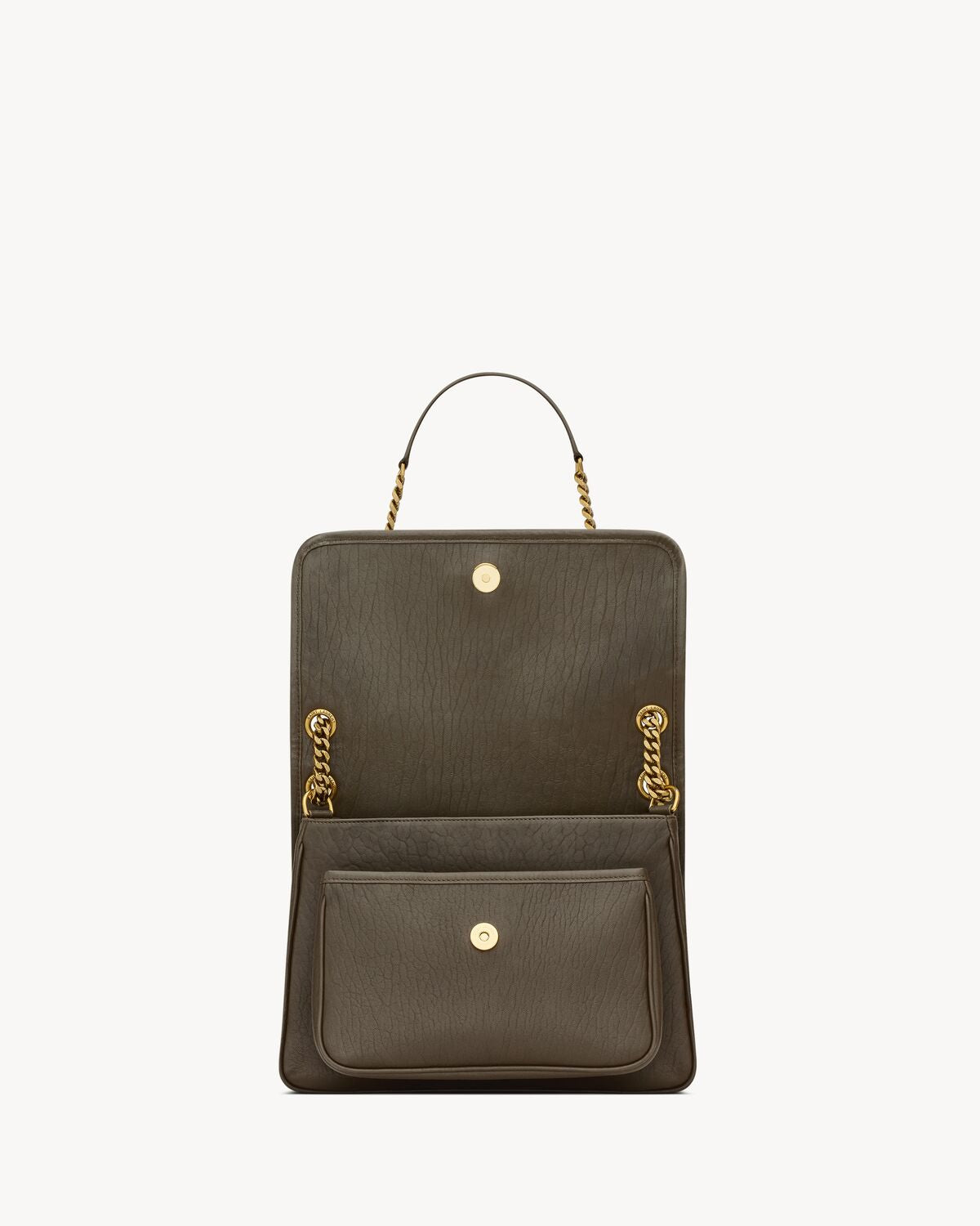 NIKI MEDIUM EN CUIR D’AGNEAU GRAINÉ